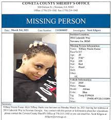 Tiffany Foster Missing